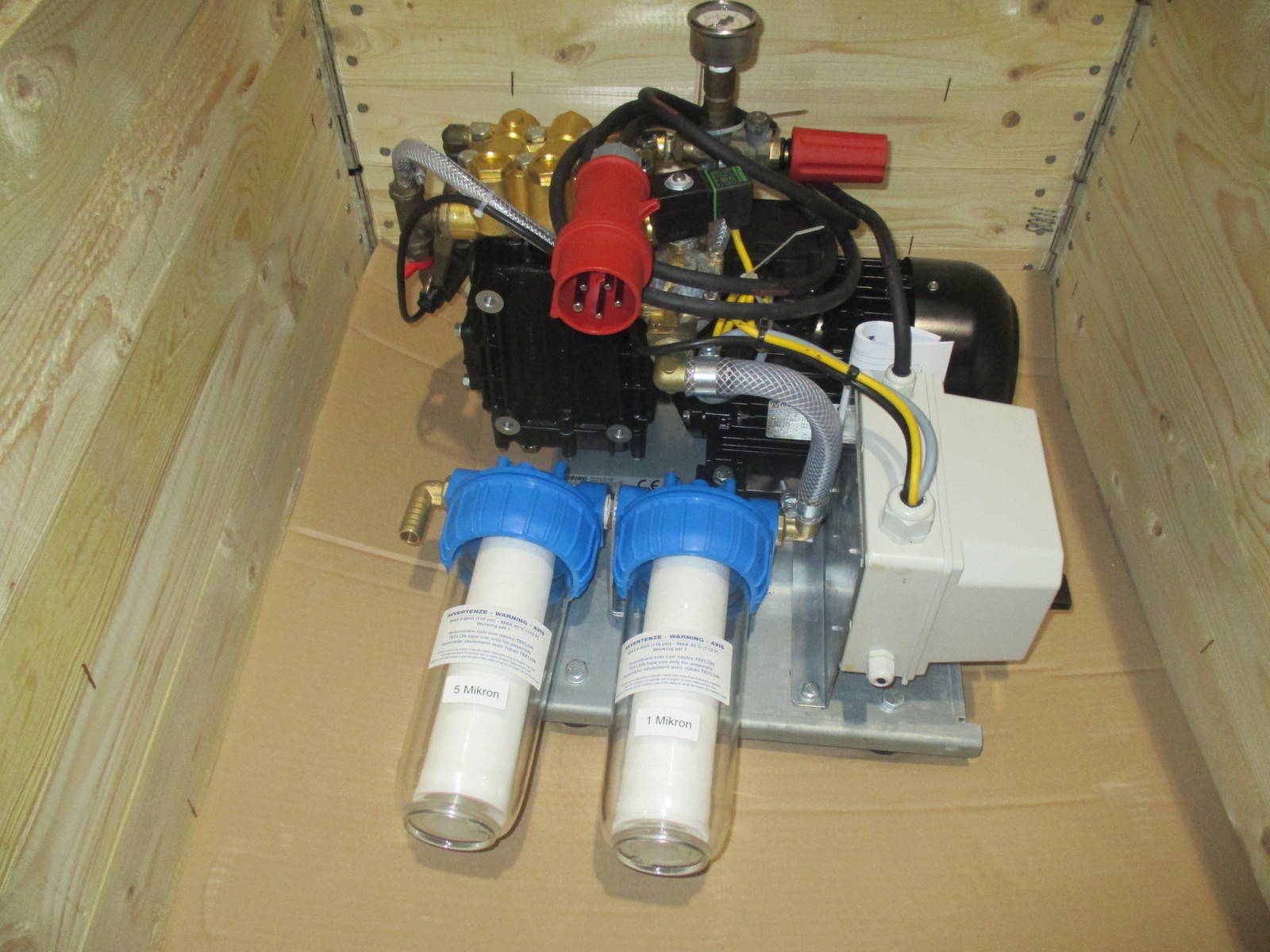 RP-Pump unit 4.00kW 350 nozzles w/filter unit"S" 30L/min w/c